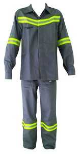 Uniforme eletricista nr10 c  faixa refletiva