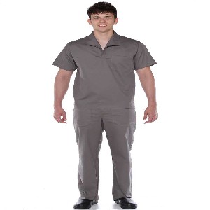 Macacão de brim masculino uniforme